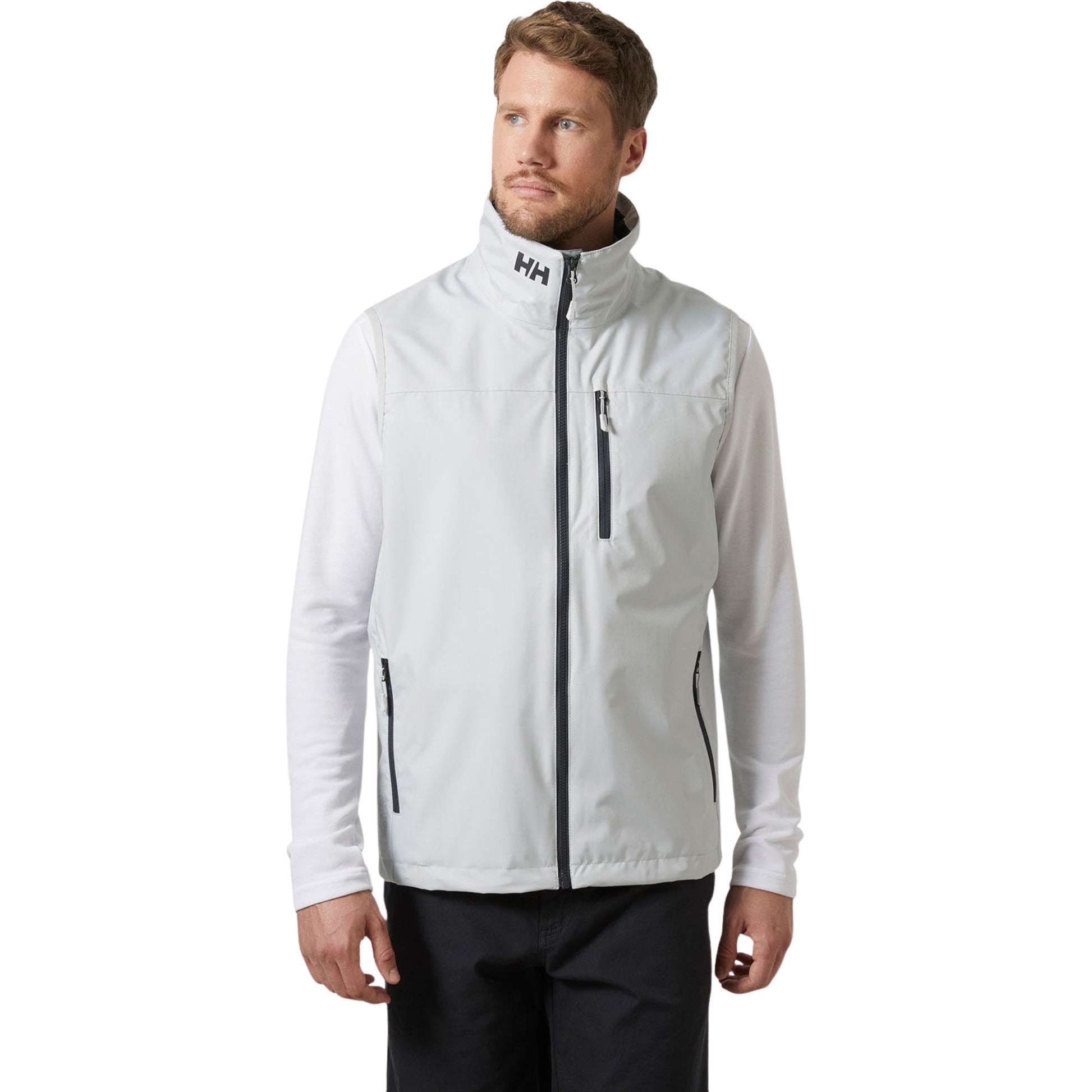 2026 Helly Hansen Mens Crew Sailing Vest 2.0 34446 - Grey Fog